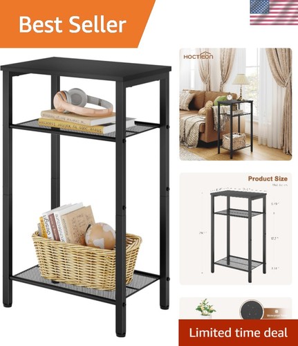 Elegant tier end table with - elegant,