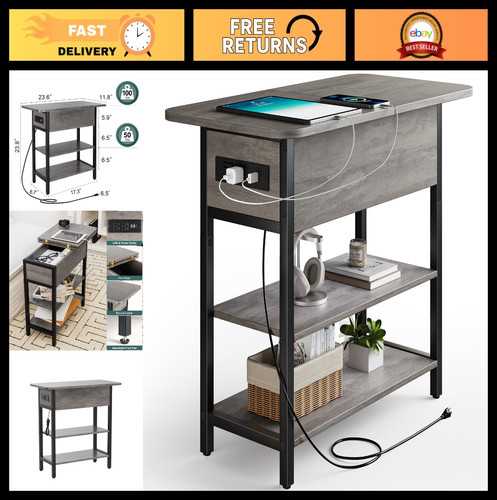 Charging end table - end,